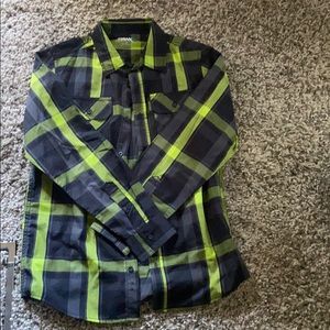 XL boys button down shirt